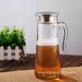 Glass Water Carafe Pitcher Iced Beverage Cold Water Jug